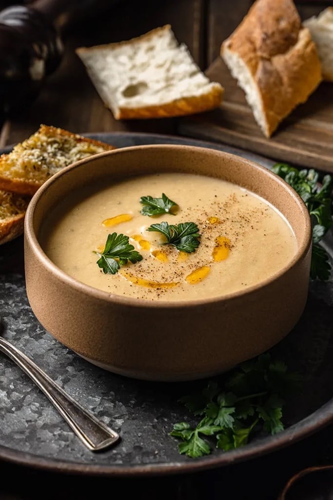 French Soup Recipe: Potato Carrot With Leeks