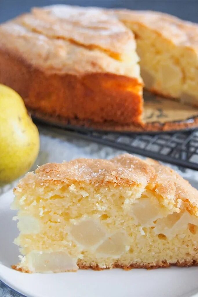 French Pear Cake French Dessert