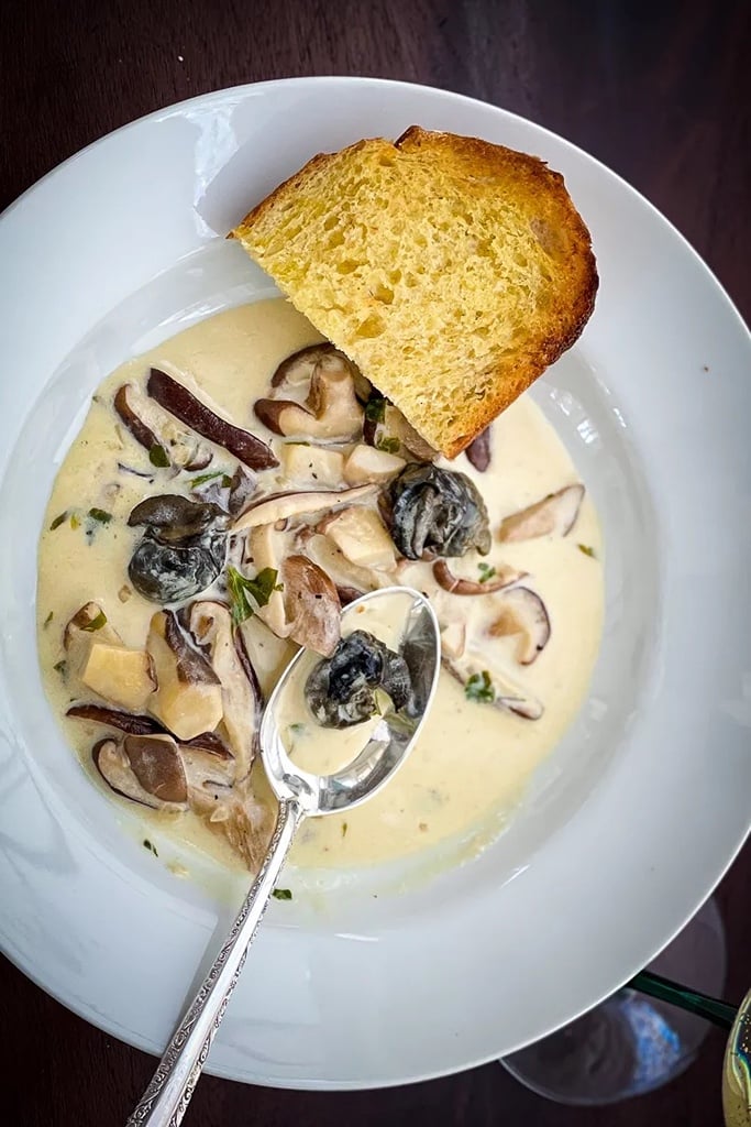 French Soup Recipe: Champagne Escargot Soup