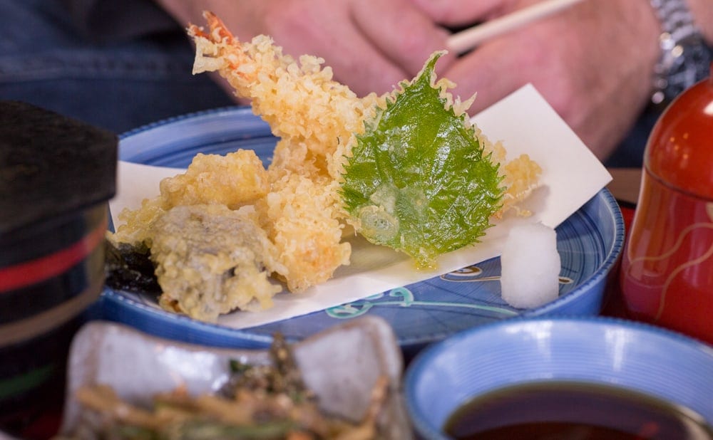 Kyoto Food - Tempura at Ohara 