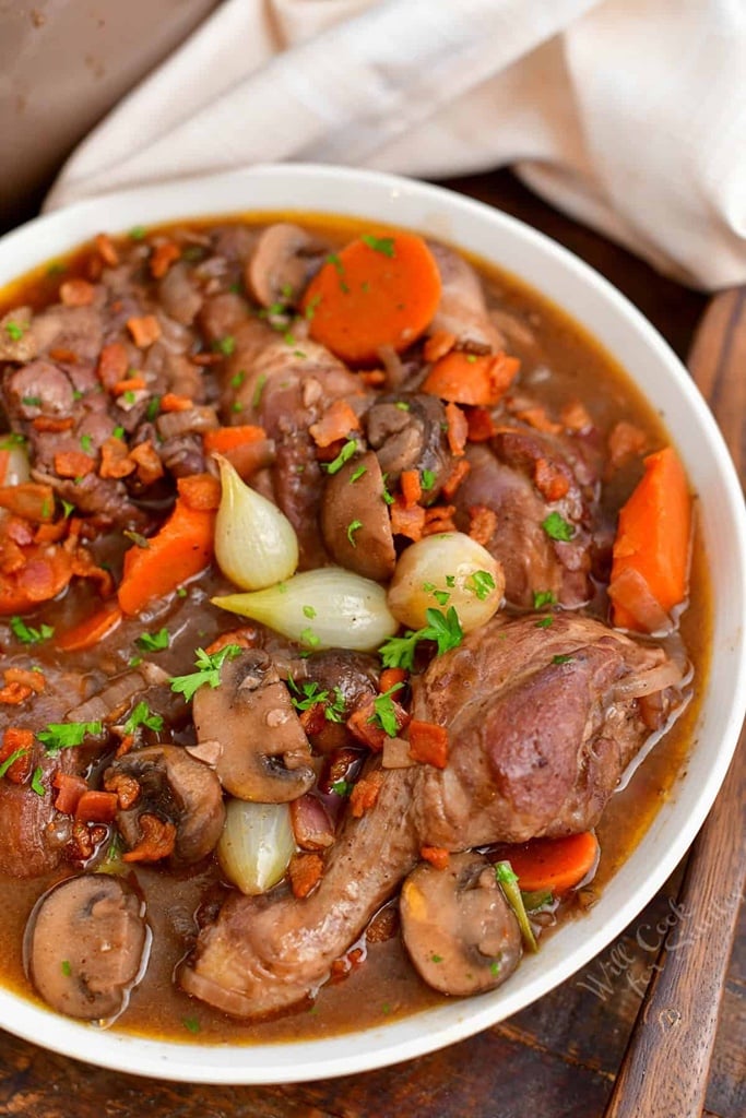 French Soup Recipe: Coq Au Vin Soup