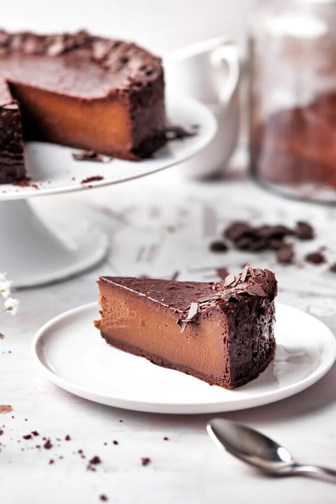 Chocolate Flan Tart French Dessert