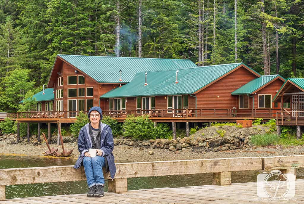 Alaska-SteamBoat-Lodge-Andi on the Dock