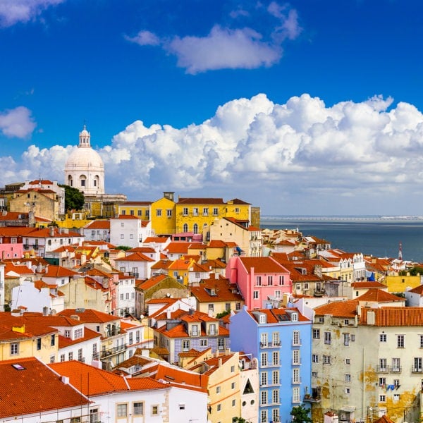 Alfama Lisbon Cityscape