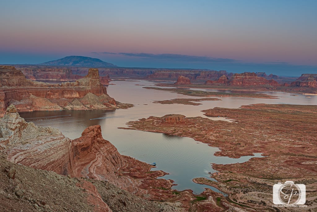 Alstrom Point Above Lake Powell Utah USA