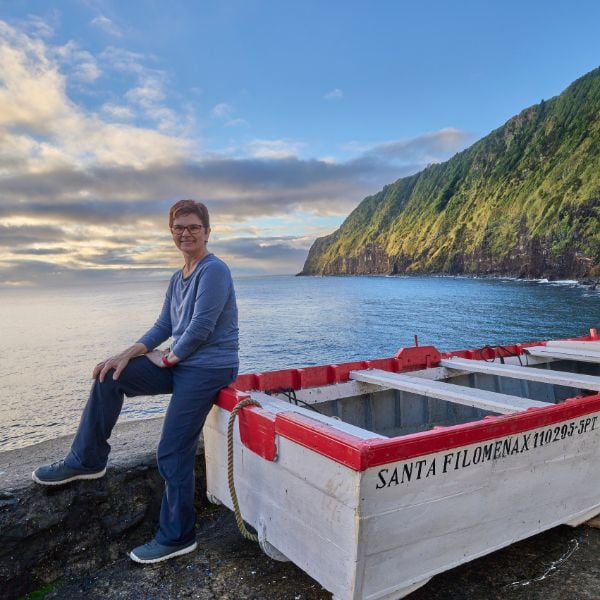 And in front of the sea in Sao Miguel
