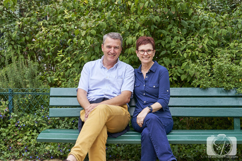 Andi and Tour Guide Damien Hue in Paris
