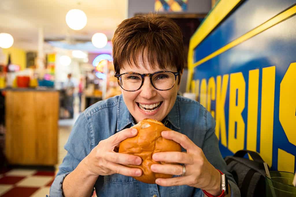 Things to do in Billings Montana: eating a burger at The Burger Dive in Billings Montana_Photo credit Emily Sierra