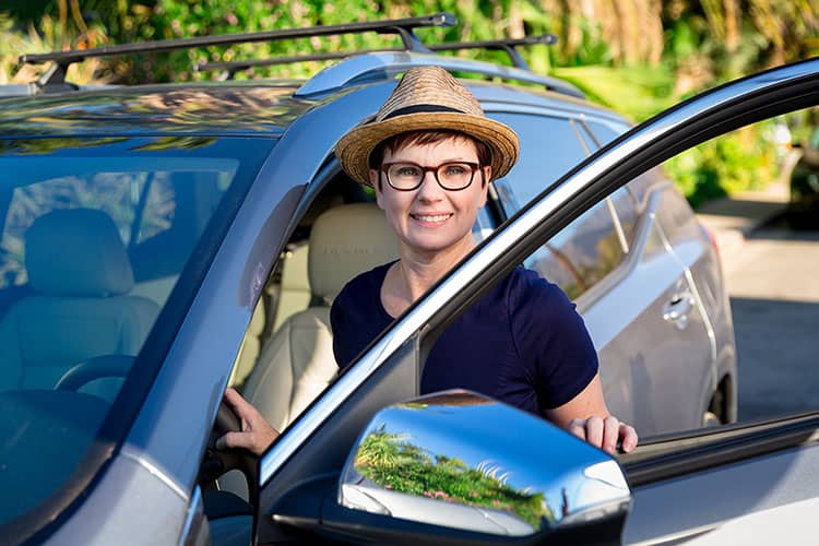 Andi in GMC Denali Terrain hero