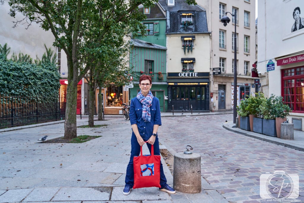 Andi in Paris near Odette