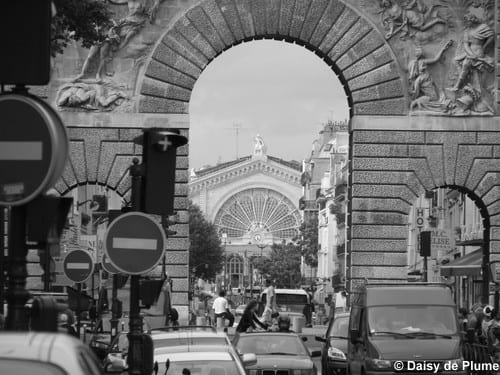 Arch St Martin - Gare de l'Est in distance @ Daisy de Plume
