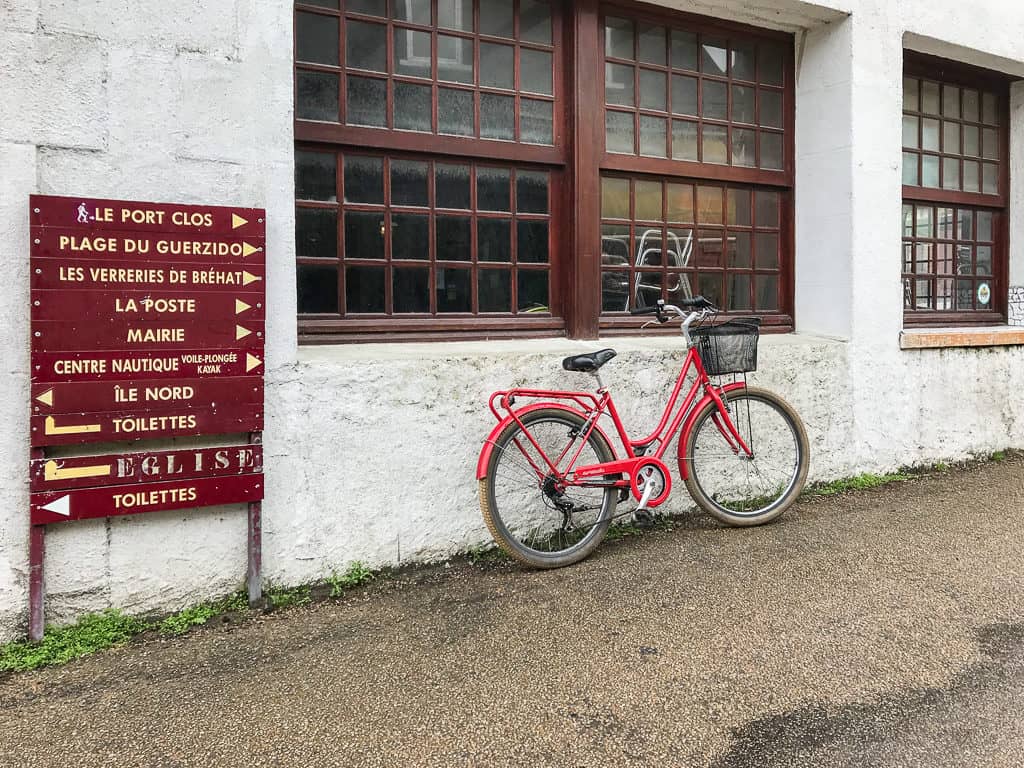 Bike on the Ile de Brehat Brittany France