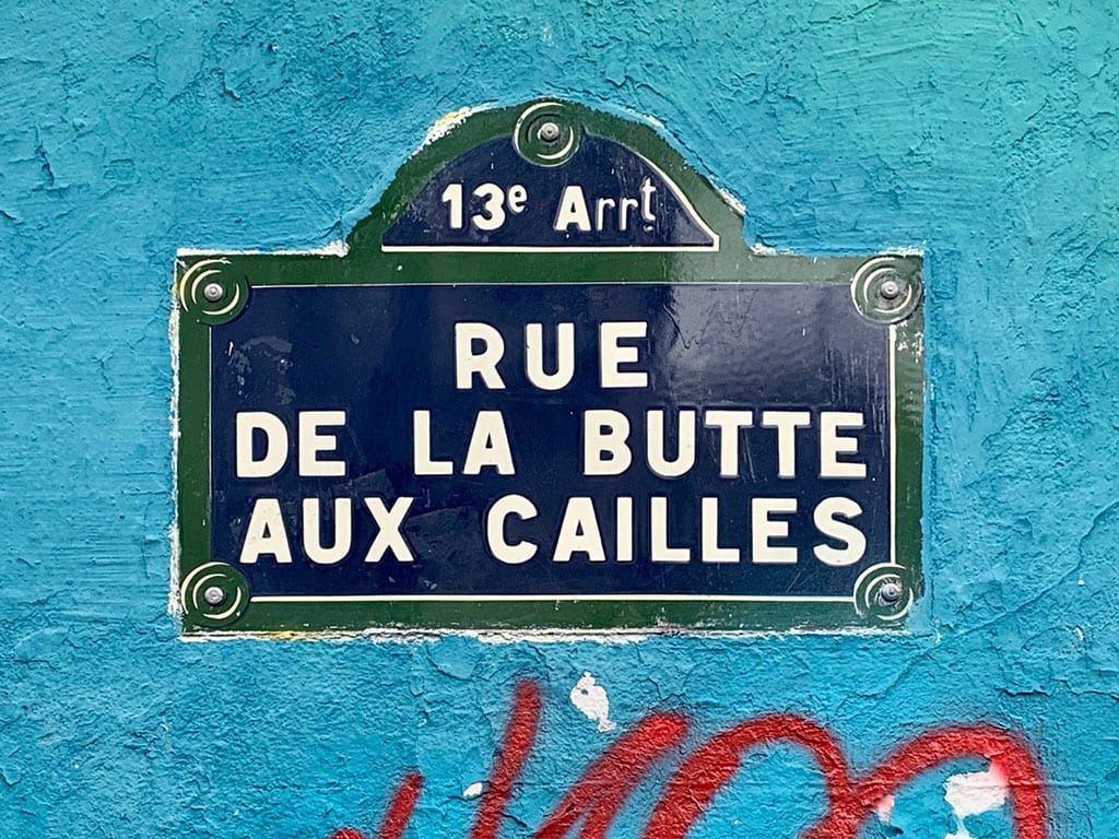 Butte aux Cailles Paris 13th Arrondissement
