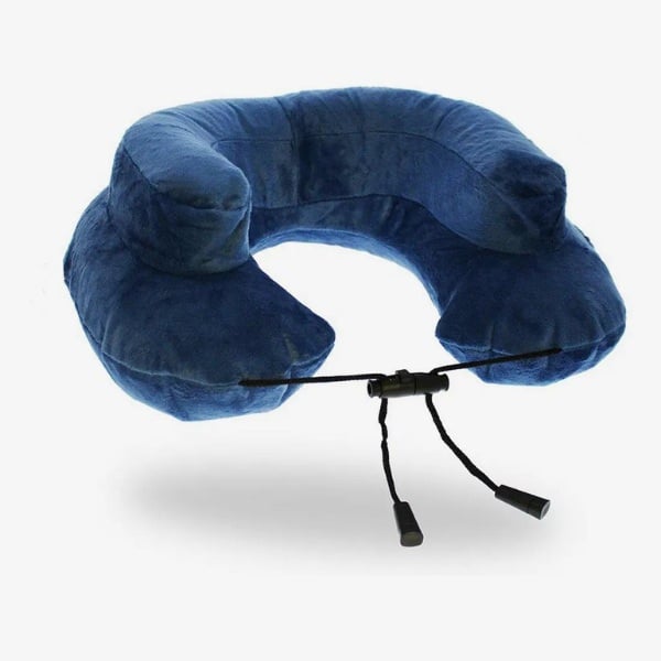 Cabeau Air Evolution Inflatable Travel Pillow and Case Inflatable Airplane Neck Pillow