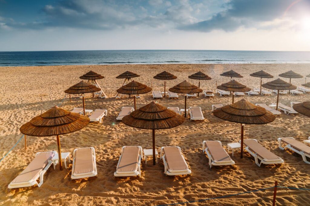 Carcavelos beach in Lisbon
