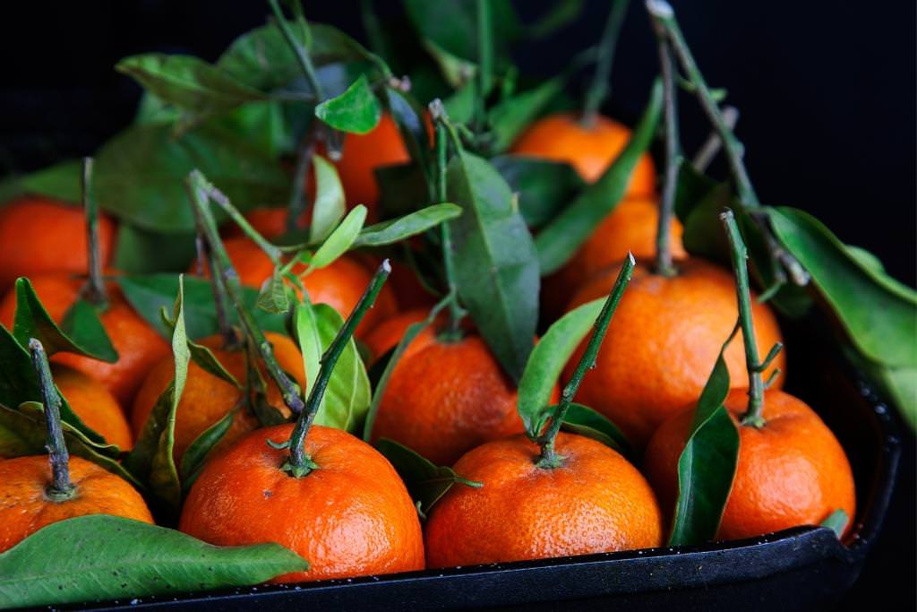 Clementines are in season in Paris in December