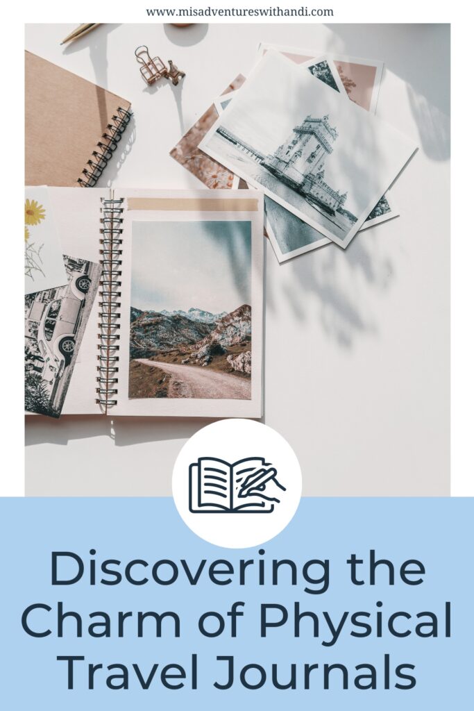 travel journal with photos