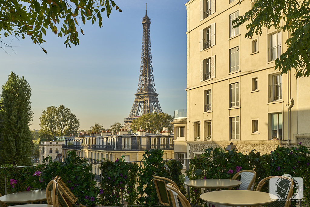 Eiffel View Near the Palais de Tokyo 2