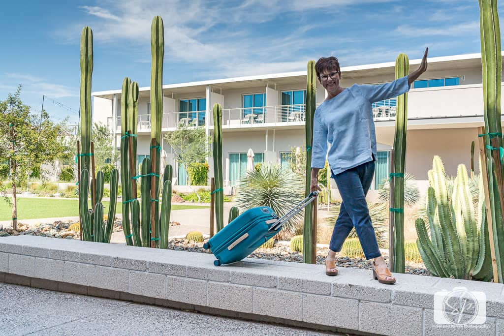 Enjoying a Staycation at Mountain Shadows Resort in Chicos Summer Travel Collection