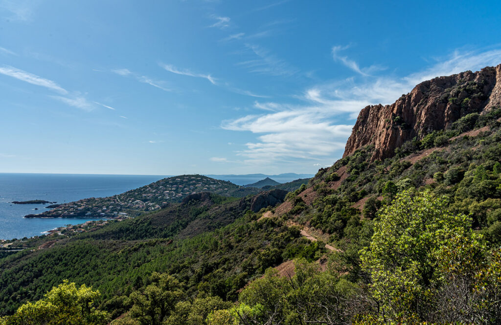 Esteral mountain Cap Roux hike