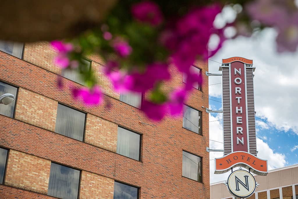 Exterior of the Northern Hotel Billing Montana