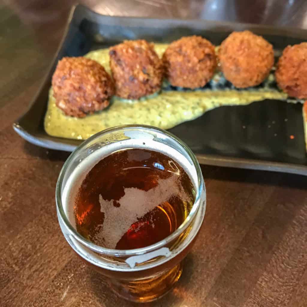 Bori Balls at CityBuilt Brewery Grand Rapids