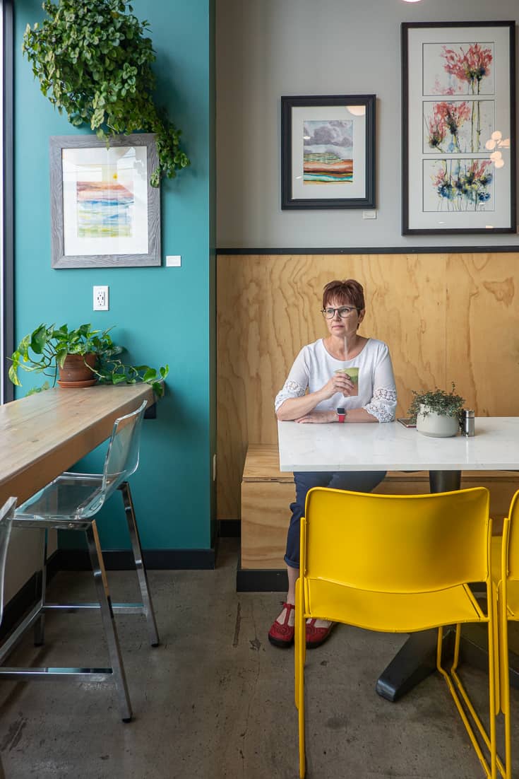 Andi at Last Stand Trading Post in Montana in Chicos Summer Travel Collection Andi at Last Stand Trading Post in Montana in Chicos Summer Travel Collection