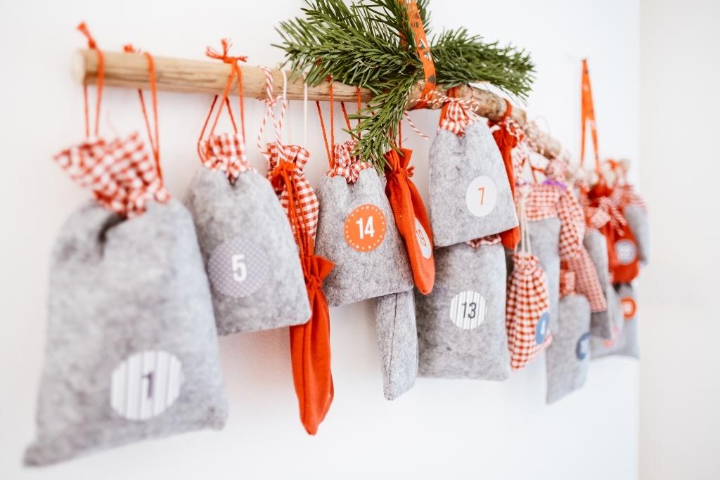 hanging advent calendar