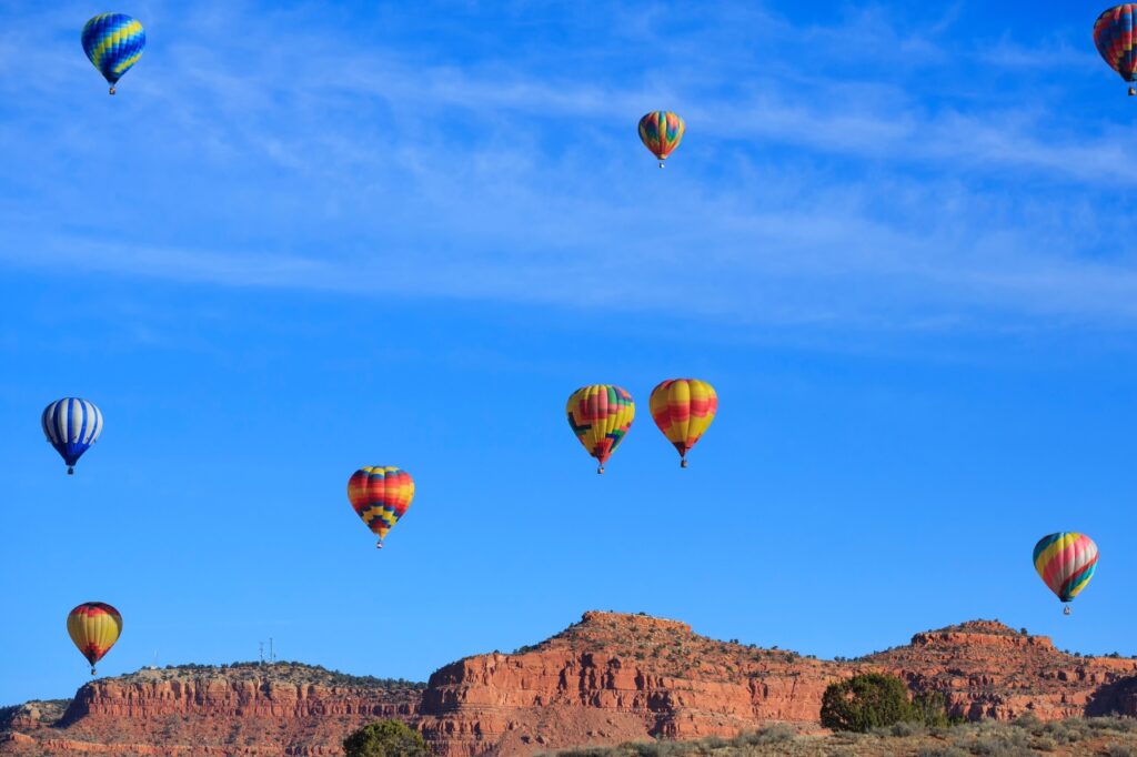 Hot Air Balloon Festival in Kanab