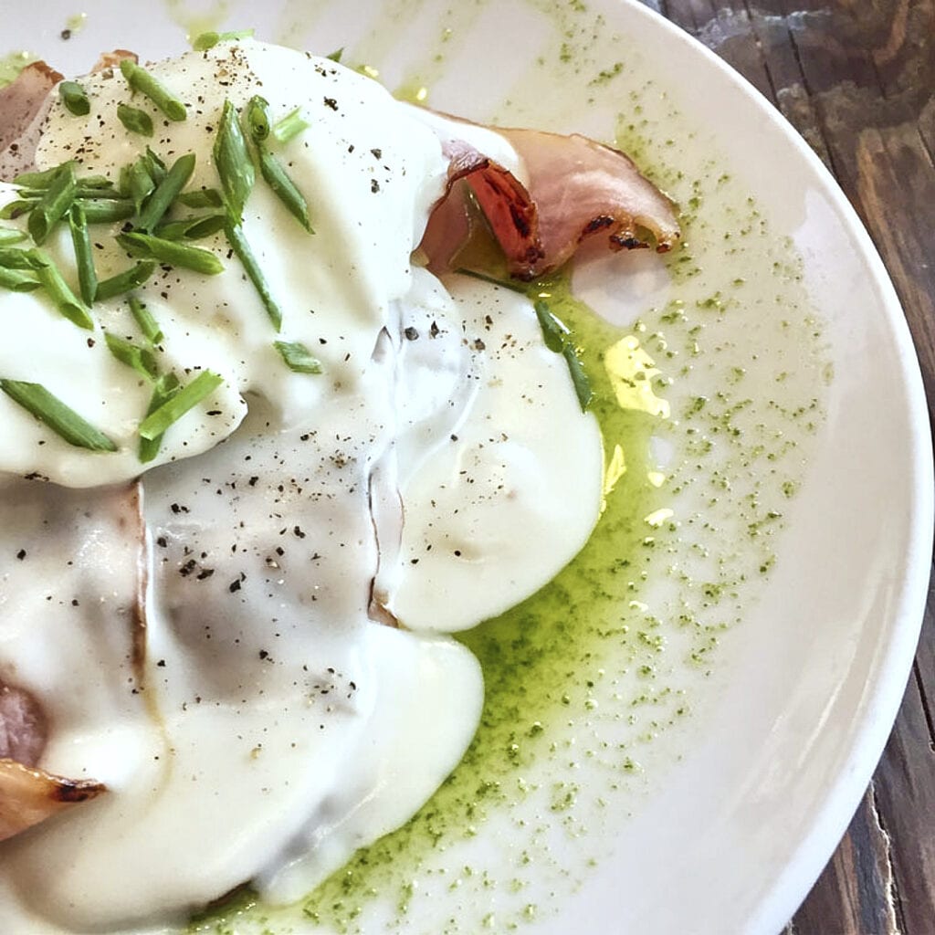 Huevos Rancheros at Five Points restaurant in Tucson