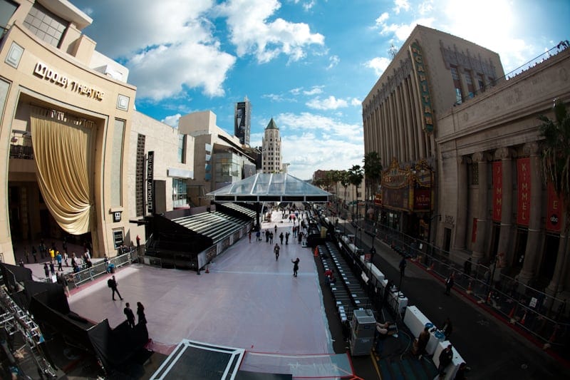 Oscars Red Carpet Area