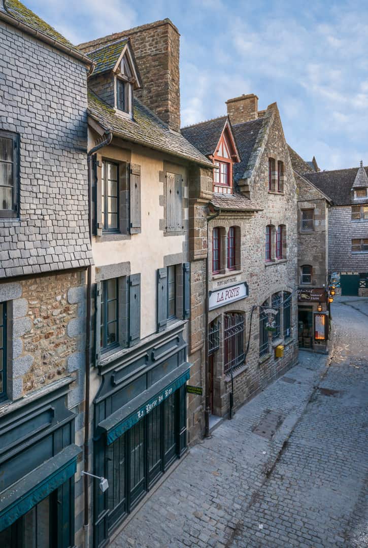 Inside Mont St Michel Normandy France Inside Mont St Michel Normandy France