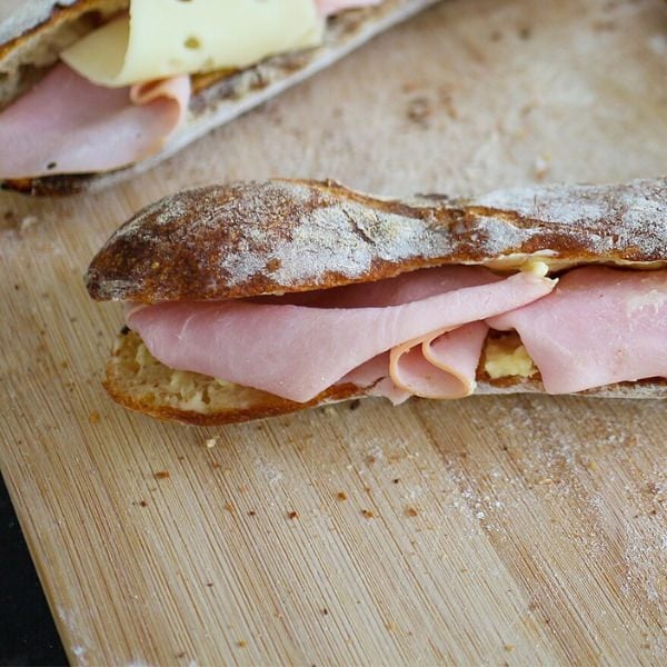 jambon beurre french ham sandwich hero