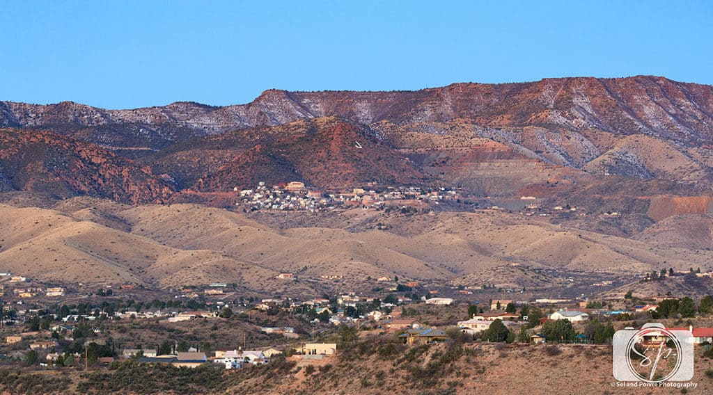 Jerome in the hills above Clarkdale