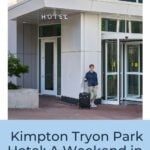 women in front of Kimpton Tryon Park Hotel