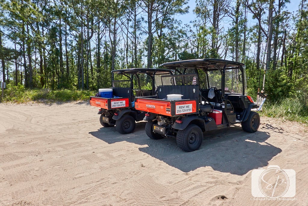 Kubota Rentals on Cape Lookout National Seashore