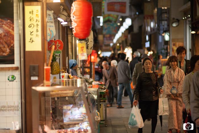 Wearing a Kimono in Kyoto: Kimonos in Nishiki Market