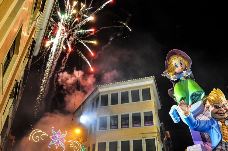 Las Fallas Valencia Firewrorks