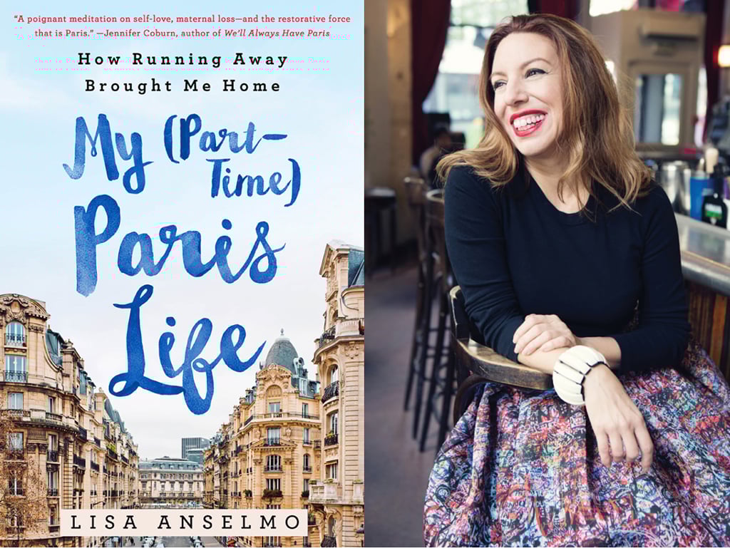 Lisa Anselmo and her book My Part Time Paris