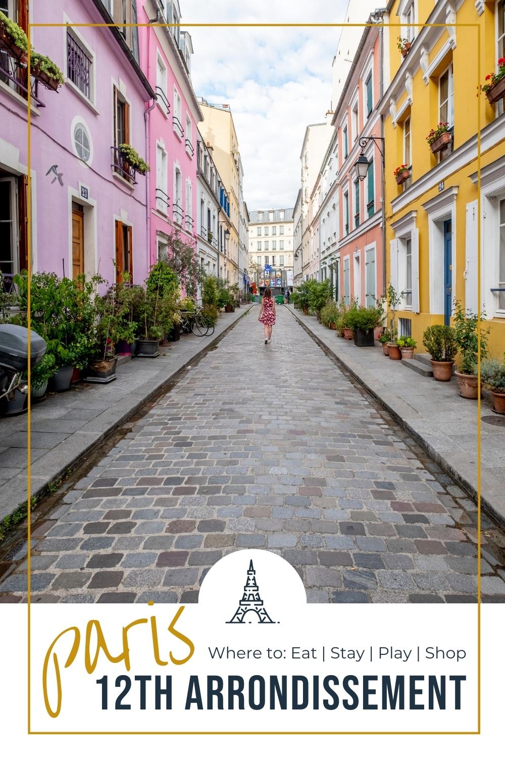 Local Guide to Paris 12th Arrondissement Rue Cremieux in Paris 12th arrondissement