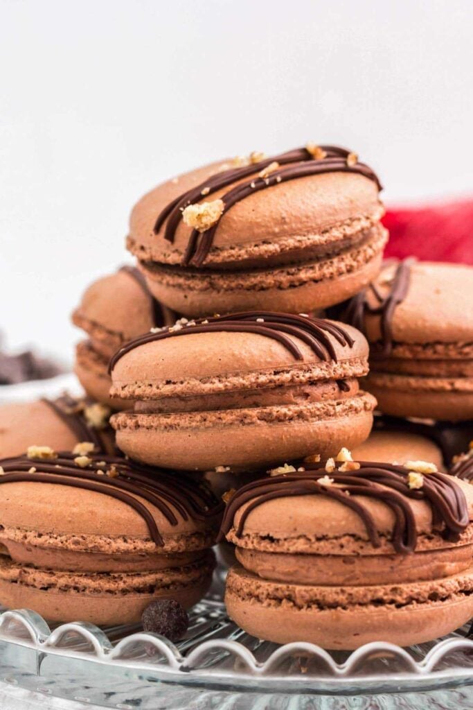 Chocolate Macarons