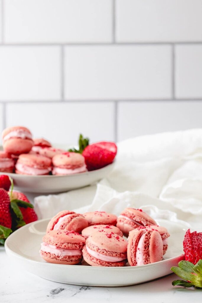 Strawberry Macarons Recipe