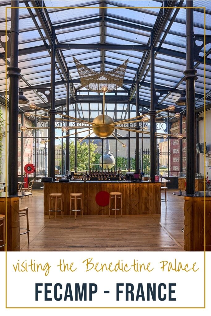 Bar La Verrière in the Benedictine Palace in Fecamp