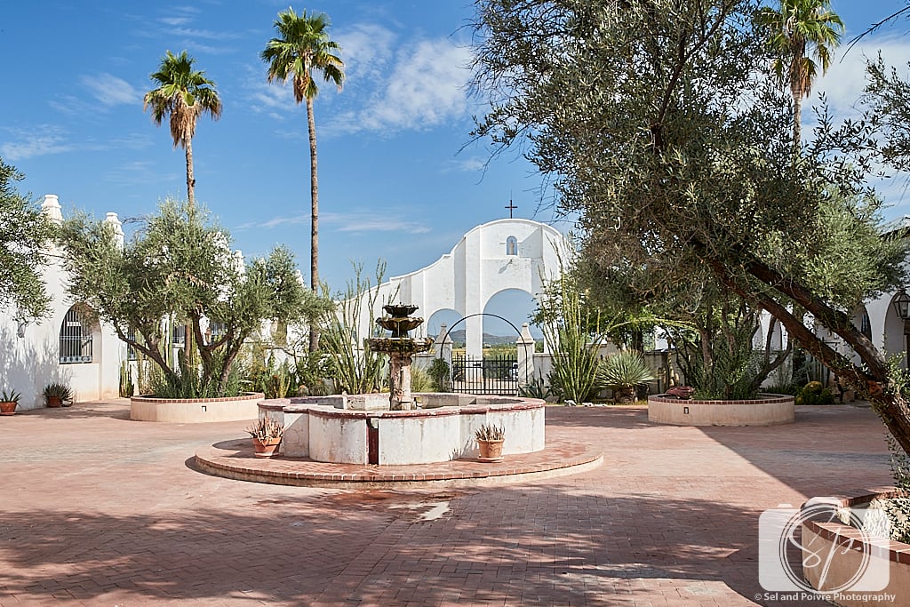 Mission San Xavier del Bac Courtyard in Tucson