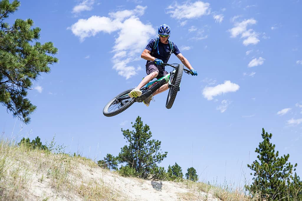 Mountain biking Acton Recreation Area near Billings Montana_Photo credit Emily Sierra