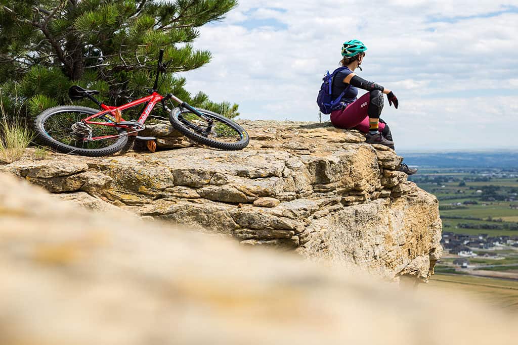 mountain Biking at Phipps Park in BIllings Montana_Photo credit Emily Sierra