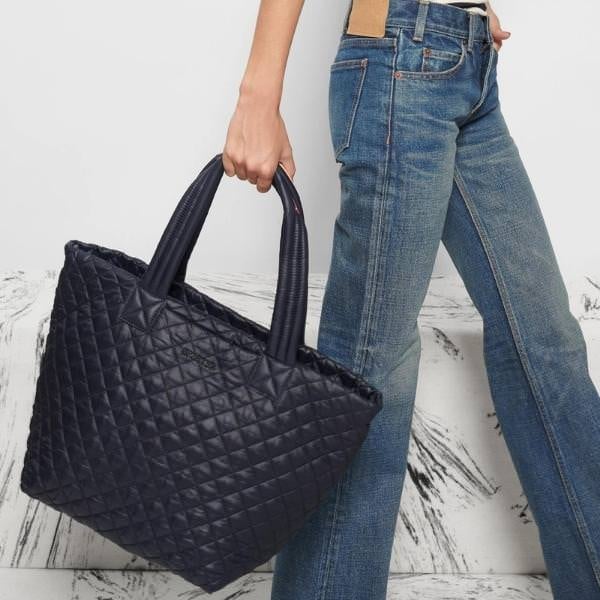 girl with travel bag