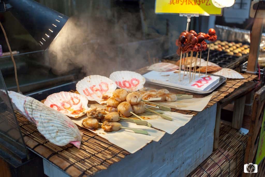 Scallops Osaka’s Kuromon-Ichiba Market