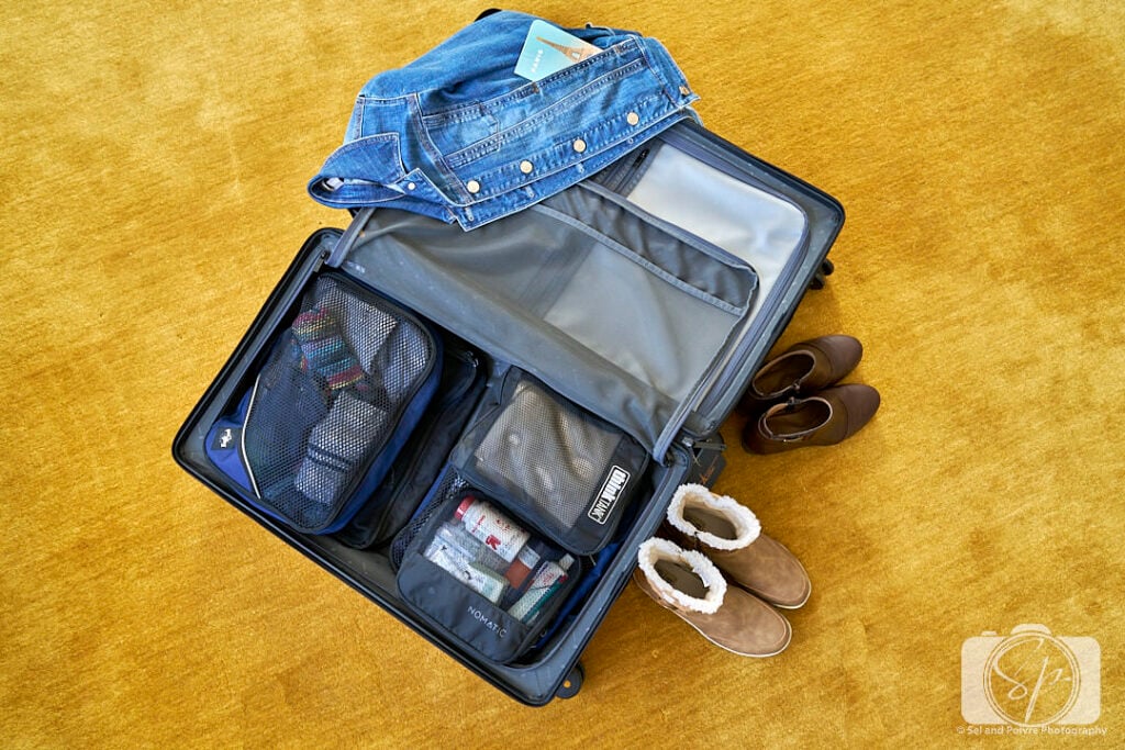 Packed LEVEL8 Suitcase