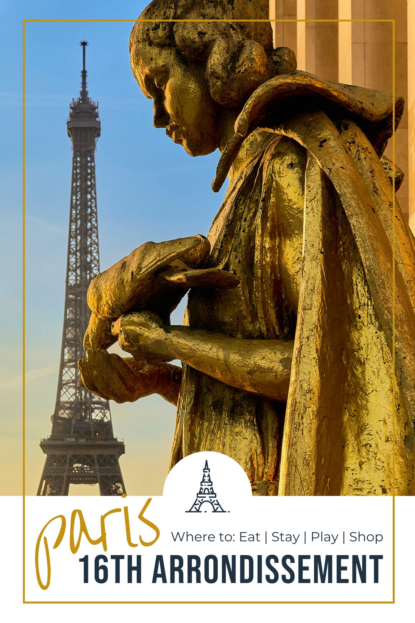 View of Eiffel Tower from Trocadero